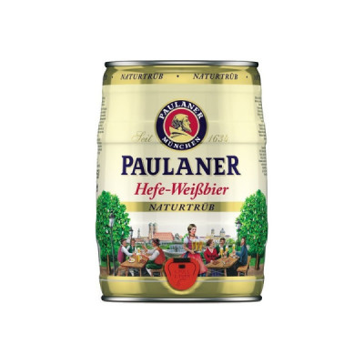 PAULANER WEISS NATURTRUB ΒΑΡΕΛΑΚΙ 5lt