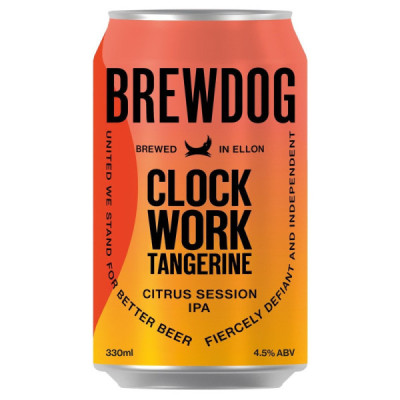 BREWDOG CLOCKWORK TANGERINE 0.33lt ΚΟΥΤΙ