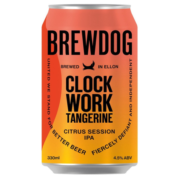 BREWDOG CLOCKWORK TANGERINE 0.33lt ΚΟΥΤΙ