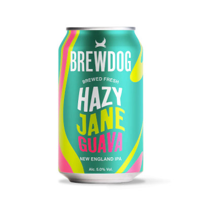 BREWDOG HAZY JANE GUAVA 0.33lt ΚΟΥΤΙ