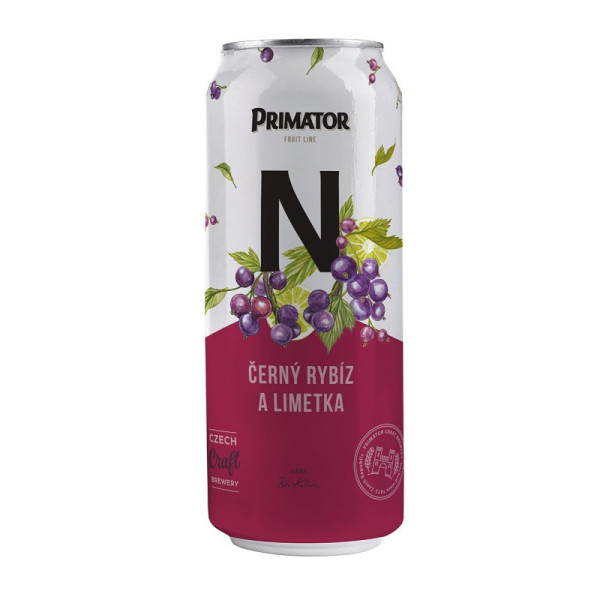 PRIMATOR CERNY RYBIZ A LIMETKA 0.50lt