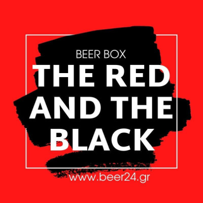 THE RED AND THE BLACK BEER BOX