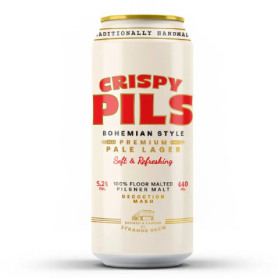 STRANGE BREW CRISPY PILS 0.44lt