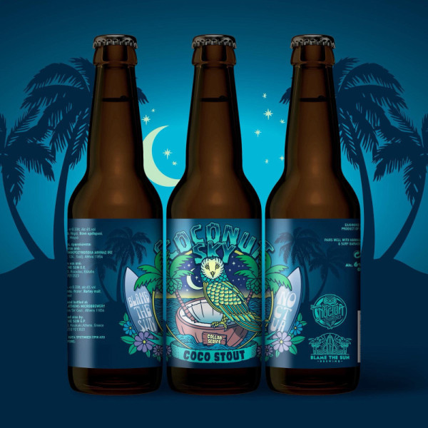 NOCTUA x BLAME THE SUN COCONUT SKY 0.33lt