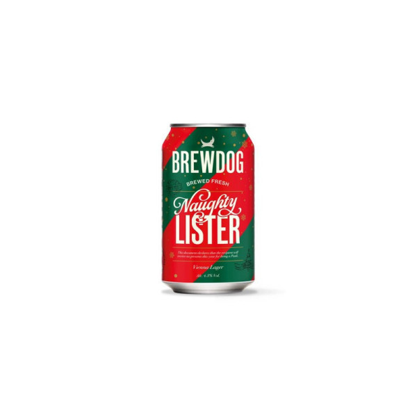 BREWDOG NAUGHTY LISTER 0.33lt