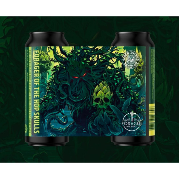 SEVEN ISLAND x FORAGER FORAGER OF THE HOP SKULLS 0.44lt