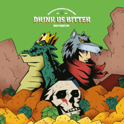 STRANGE BREW x CROCODILOS x TALES OF ALES DRINK US BITTER 0.44lt
