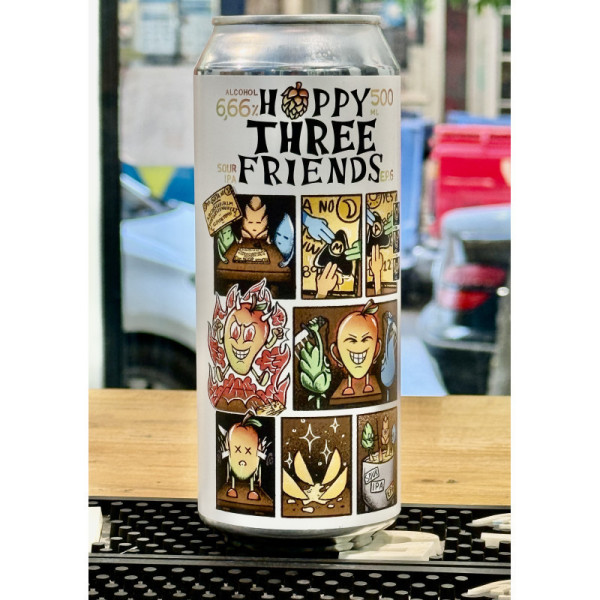 ALEA x MUSTAKI x SOURMENA HOPPY THREE FRIENDS EP 6 0.50lt